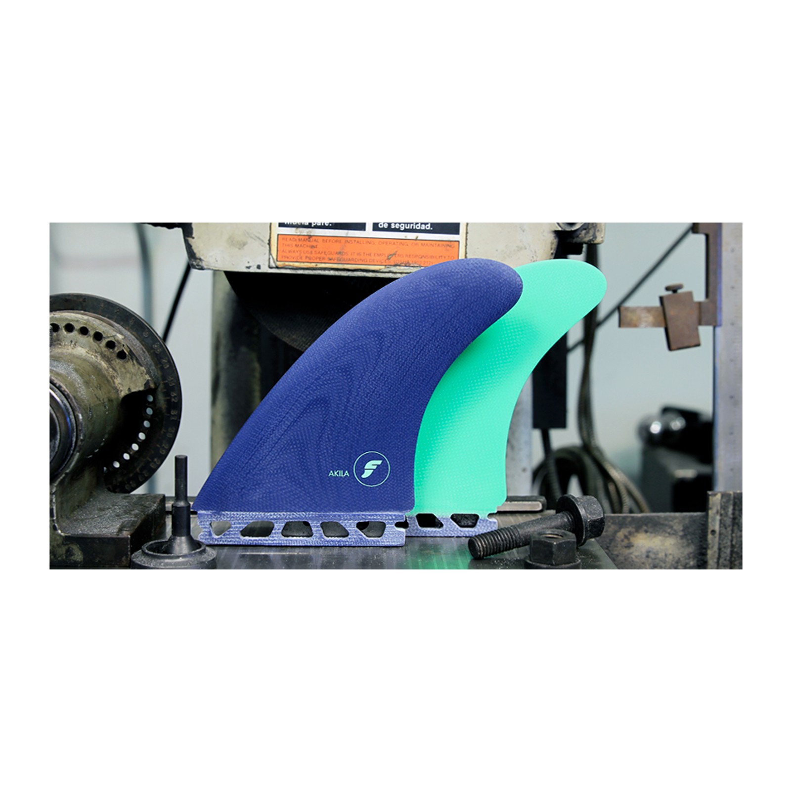Futures Akila Fiber Glass - Dark / Purple - Twin
