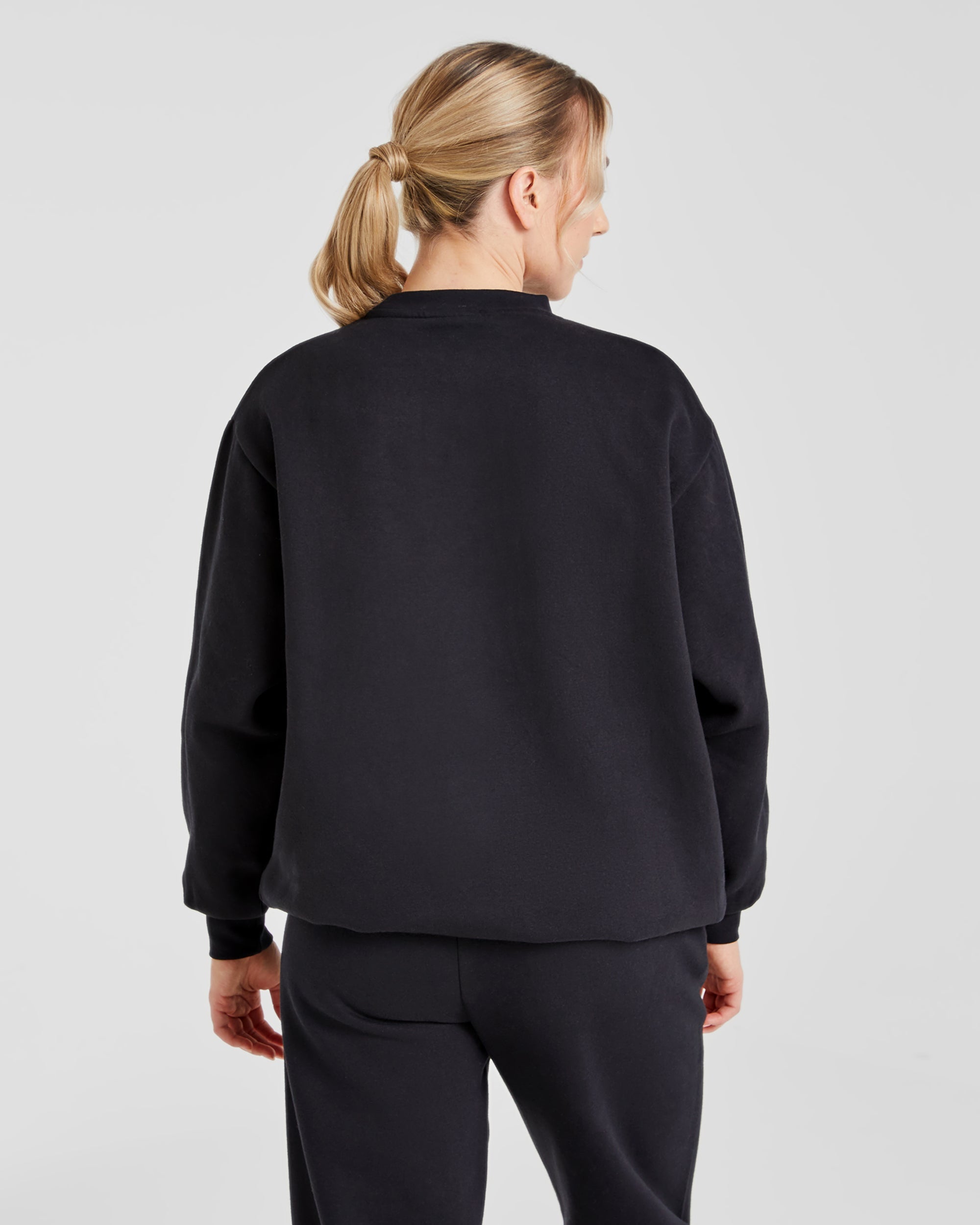 Varsity Graphic Oversized Sweatshirt
