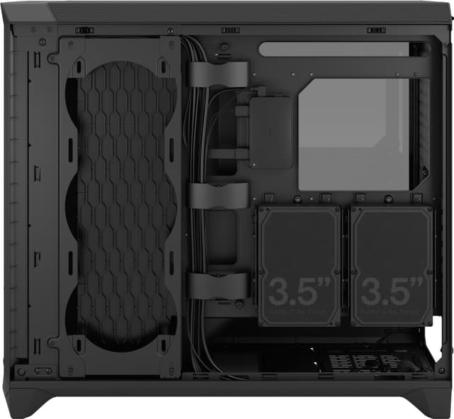 Fractal Design Meshify 3 XL Ambience Pro RGB PC kabinet (sort)