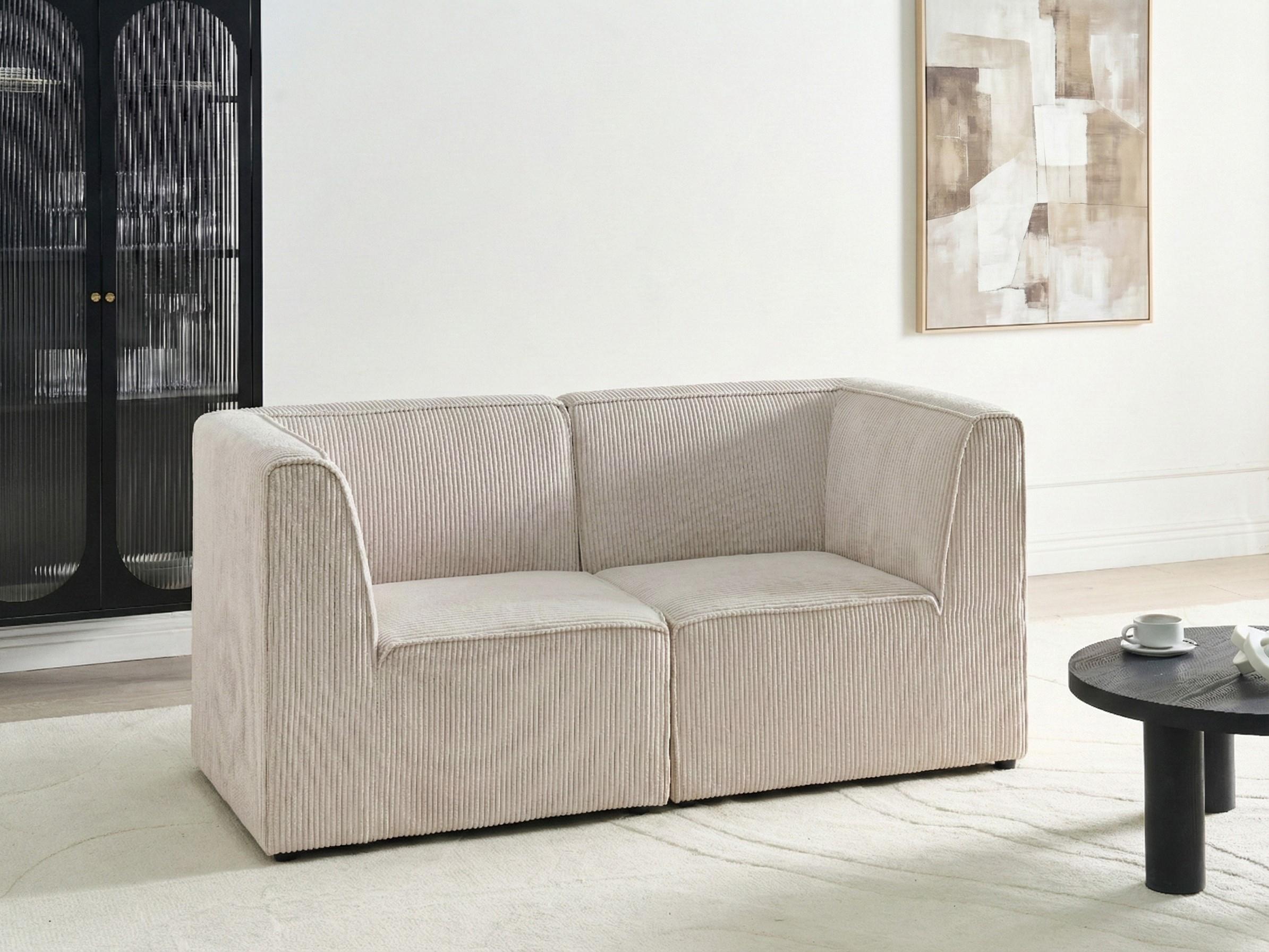 Modulaire bank 2-zits LEMVIG Corduroy Beige
