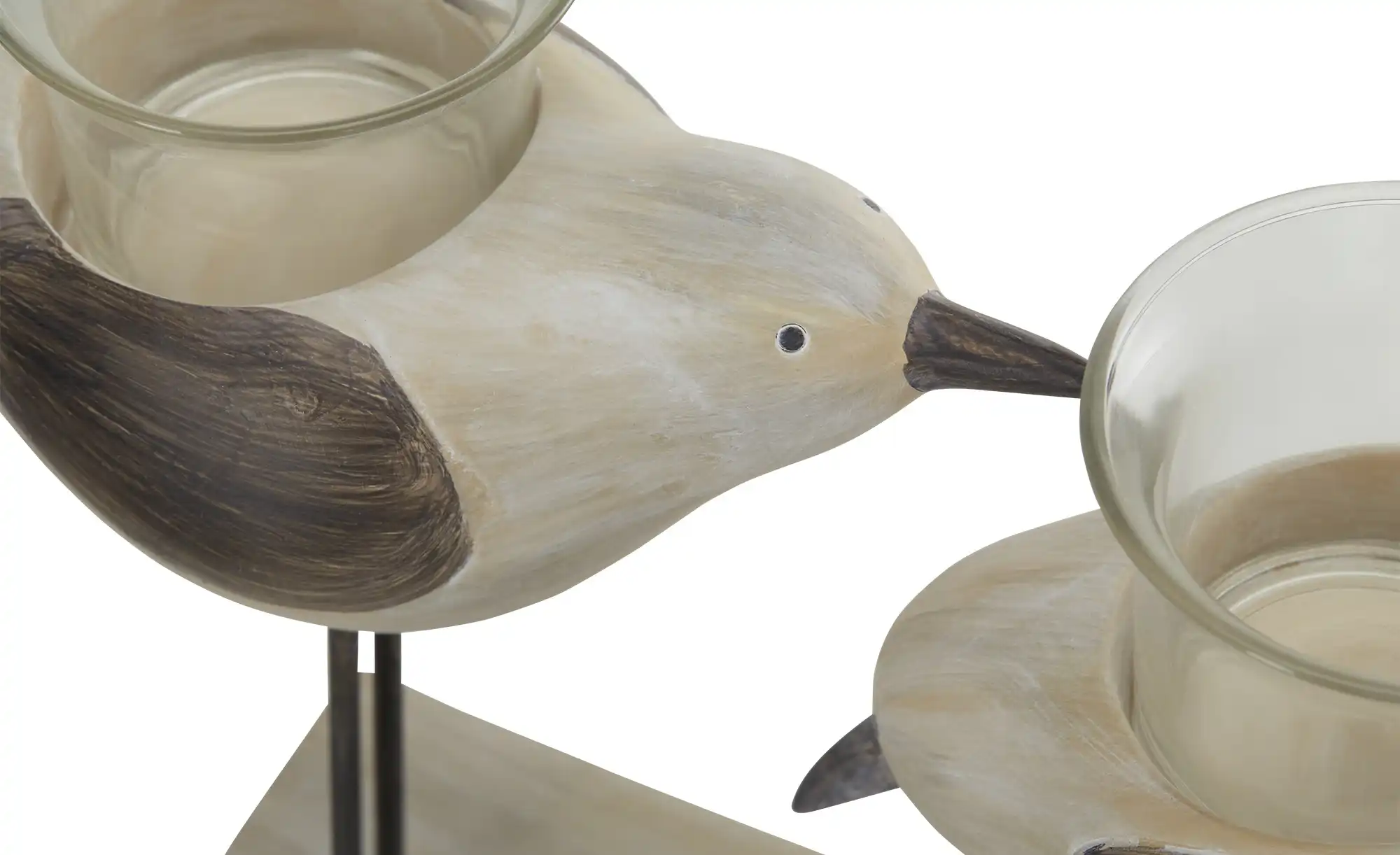 3er Teelichthalter  Vögel