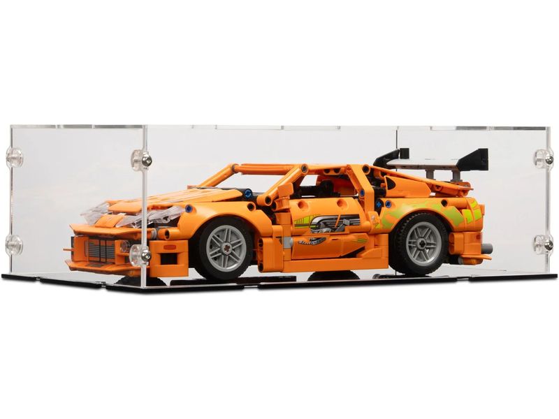iDisplayit Acryl-Display für Fast and Furious Toyota Supra Elegantes Acryl-Display für die LEGO Sammlung