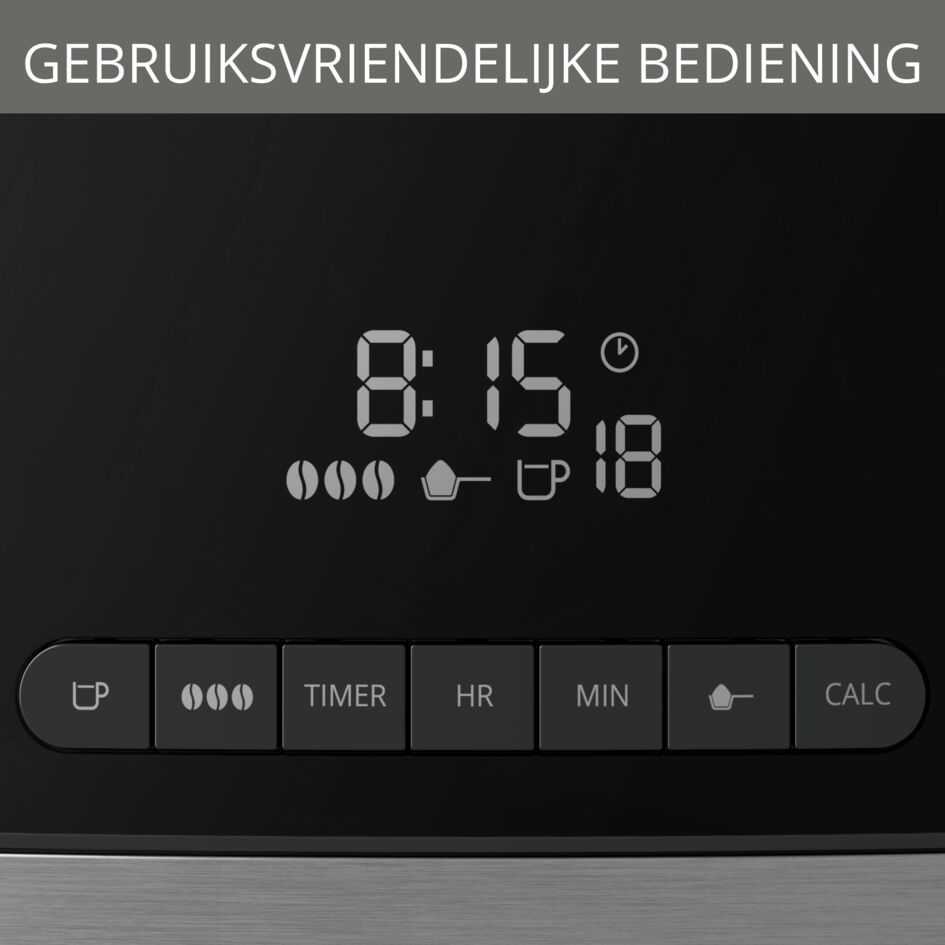 Grind en Brew KM8328 koffiezetapparaat met koffiemolen