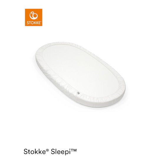 Drap-housse Sleepi™ V3   Blanc        0-5 ans   de               Stokke®
