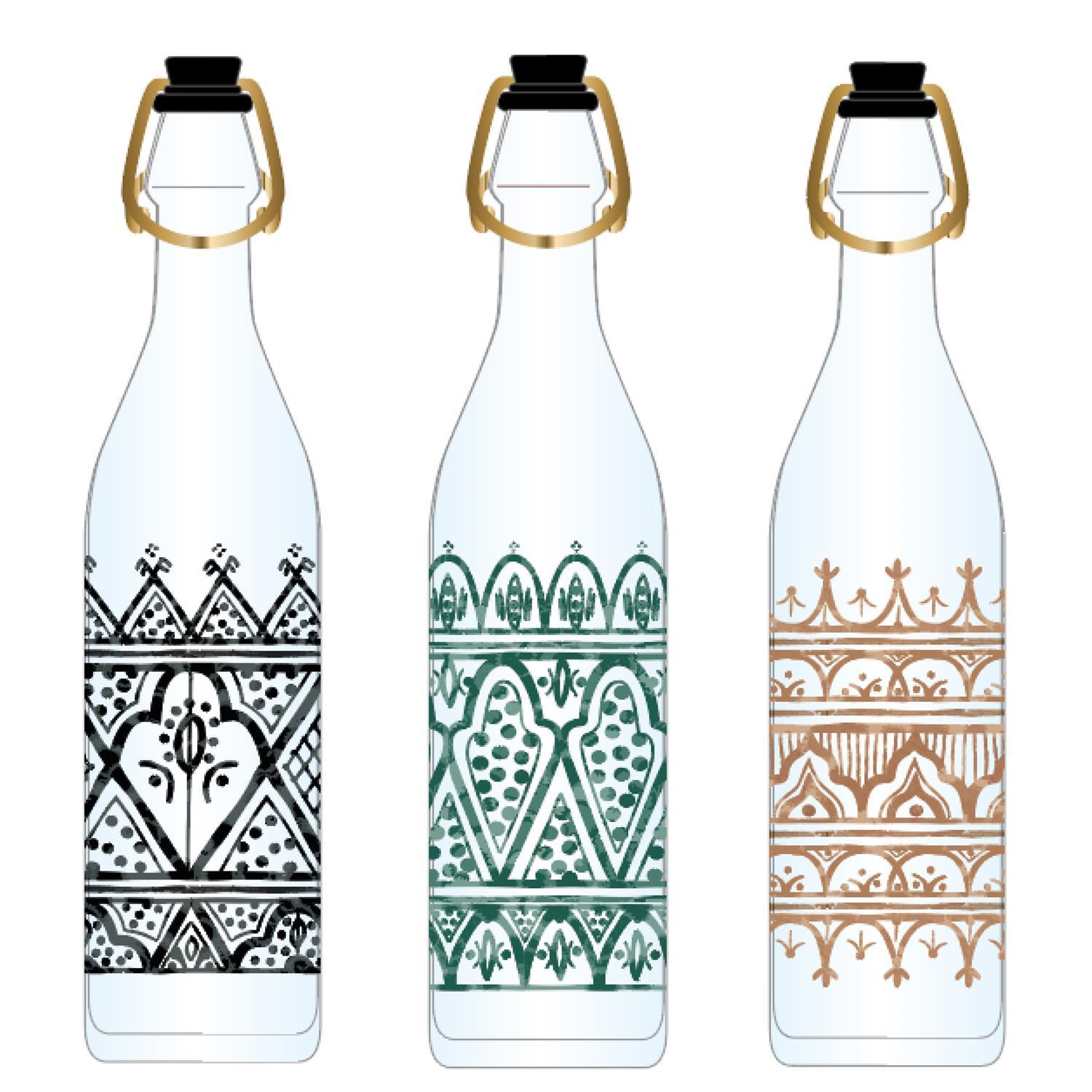 BOUTEILLE VERRE A CLAPET MIRAGE