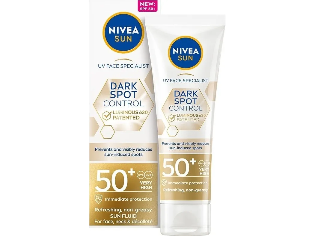 NIVEA_Sun Spot Control Luminous 630® refreshing sunscreen face fluid SPF50  40ml