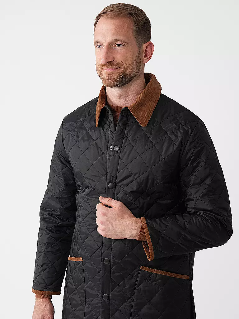 BARBOUR Leichtsteppjacke LIDDESDALE  schwarz
