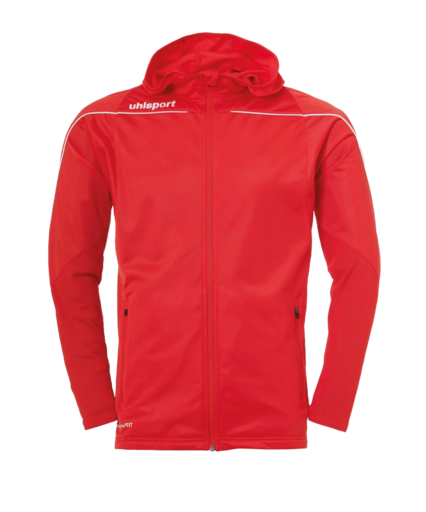 uhlsport Stream 22 Kapuzenjacke Kids Rot F04