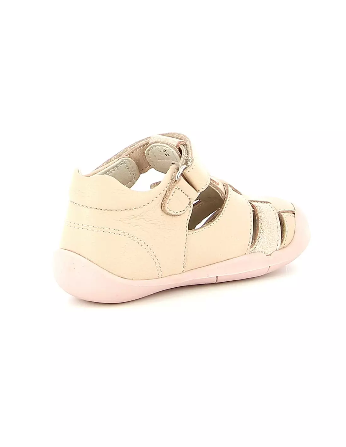KICKERS WASABOU - Sandales & nu-pieds Roseclairmetallise