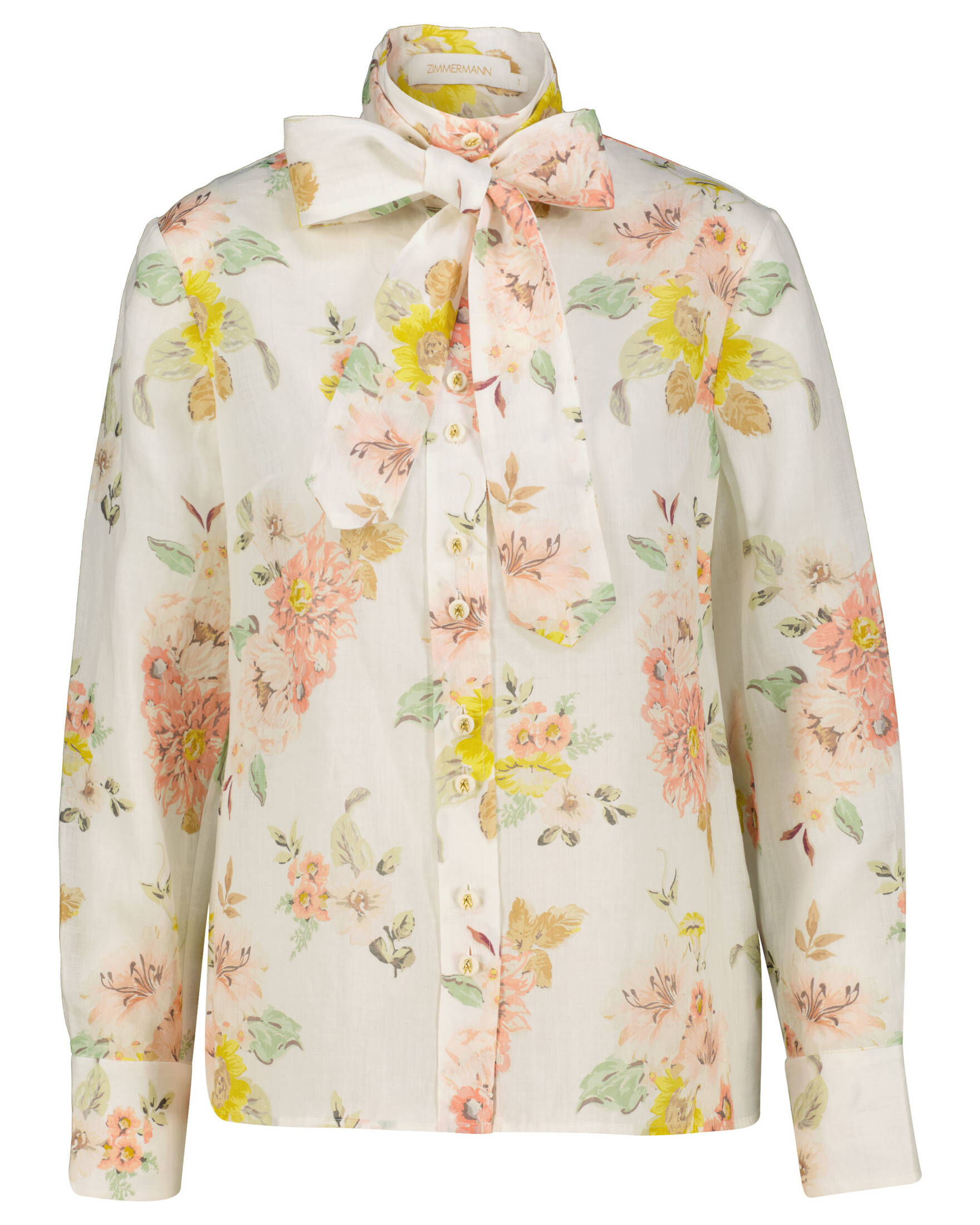 Zimmermann| Damen Bluse aus Ramie