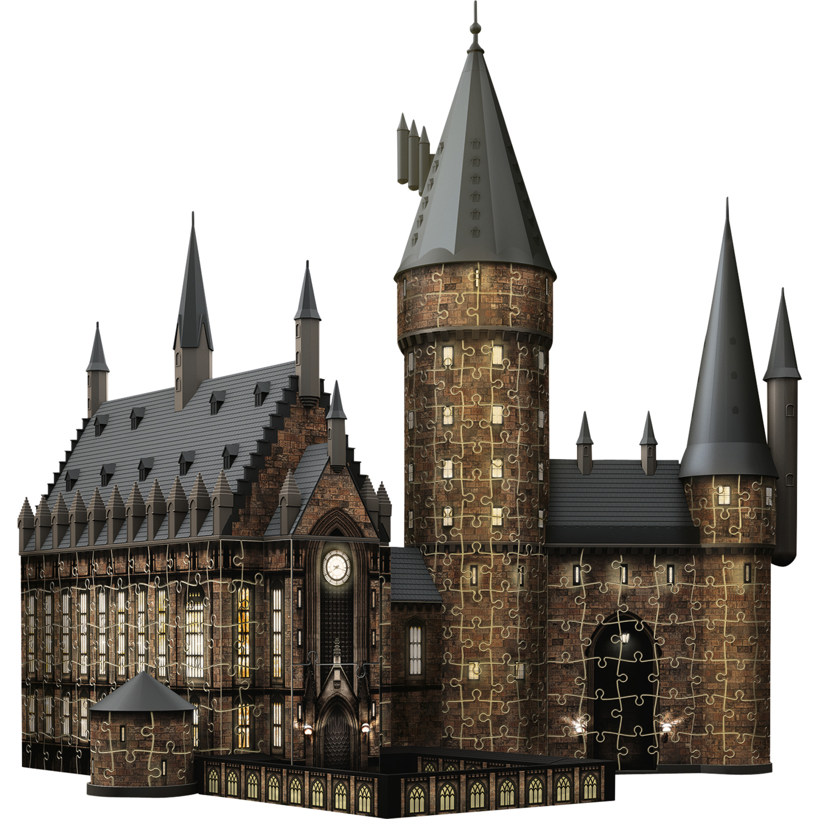 Ravensburger 3D Puzzle Hogwarts Die Grosse Halle Nacht Edition