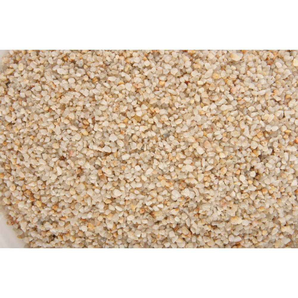 Sol décoratif aquasand quartz blanc 5kg (lot de 3)