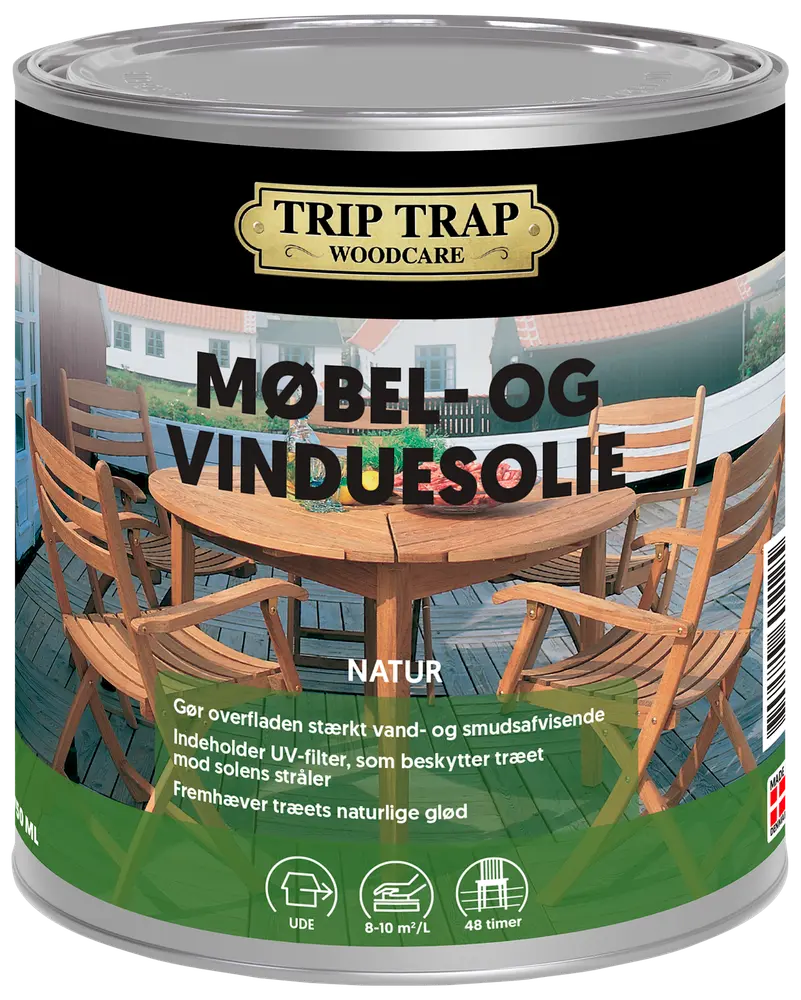 Trip Trap møbel- & vinduesolie 0,75 L - Natur