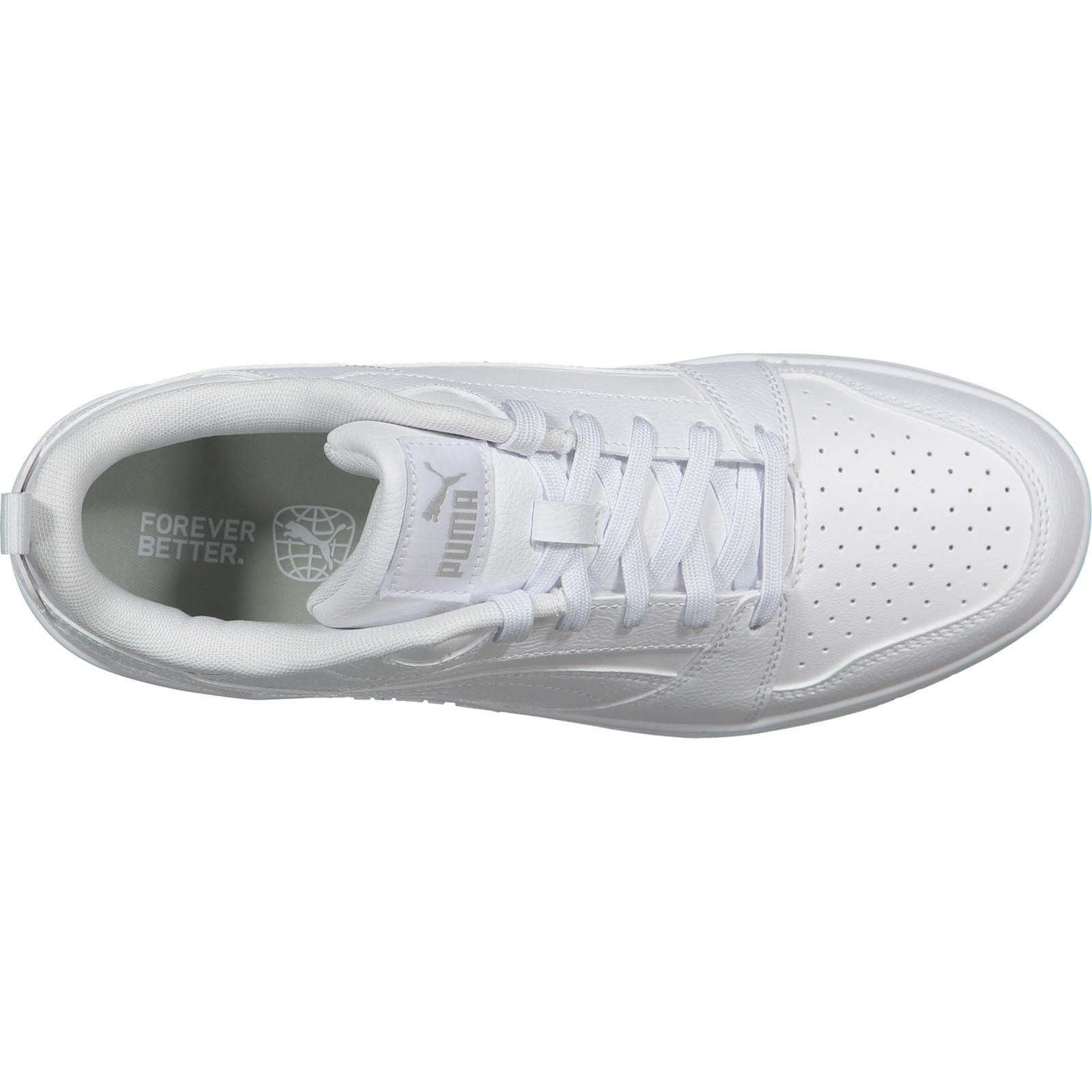 Puma Herren-Sneaker Rebound v6 Low weiss, 42.5