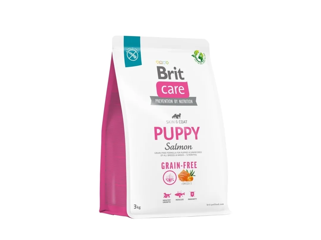 Brit Care Dog Grain-free Puppy, Salmon, 3 kg