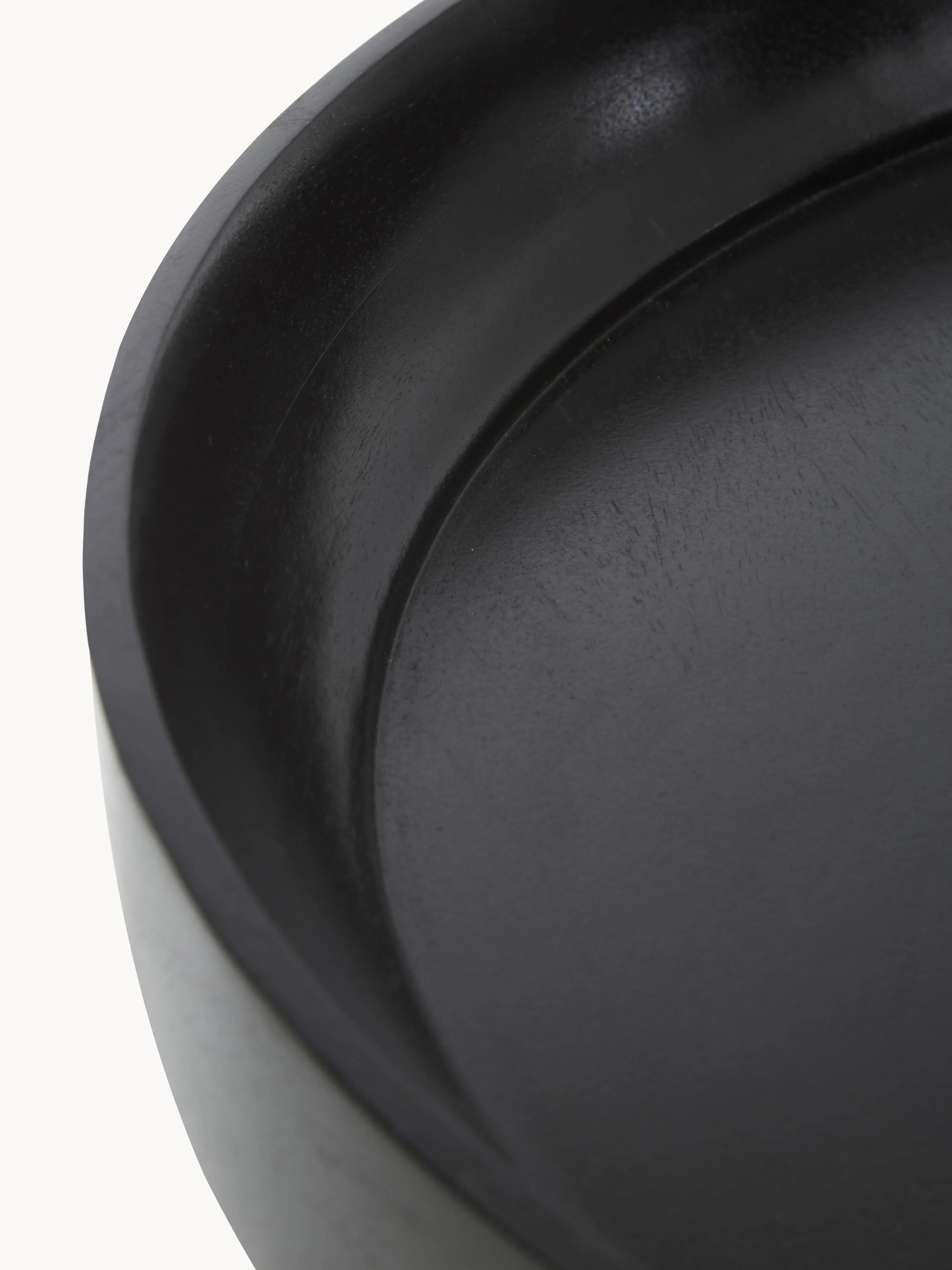 Ronde bijzettafel Bowl van mangohout