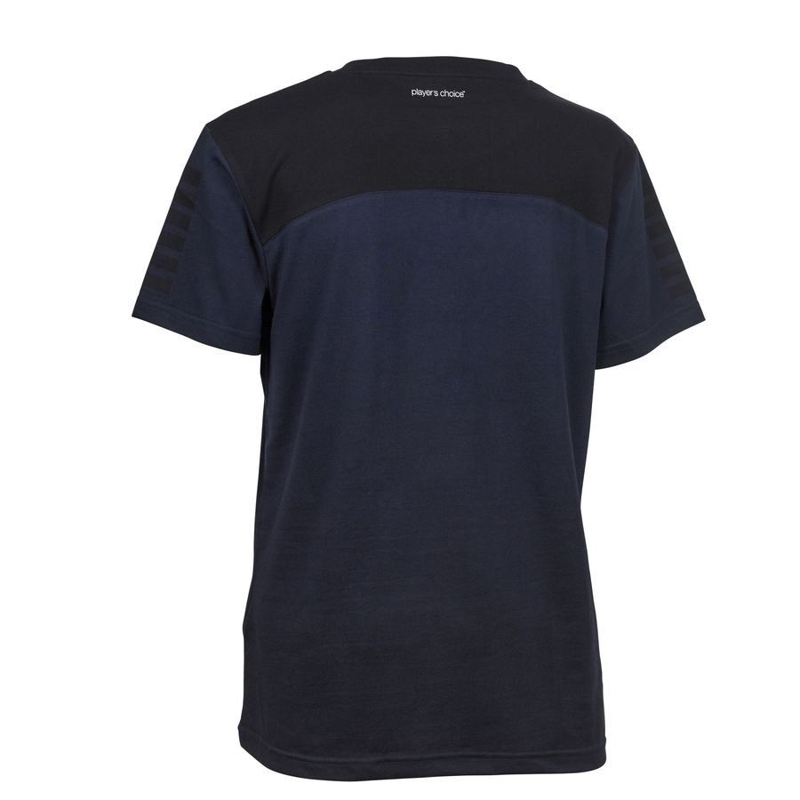 Select T-Shirt Oxford - Bleu Marine/Noir Femme