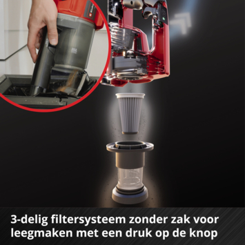 Einhell 18V steelstozuiger TE-SV 18 LI (zonder accu)