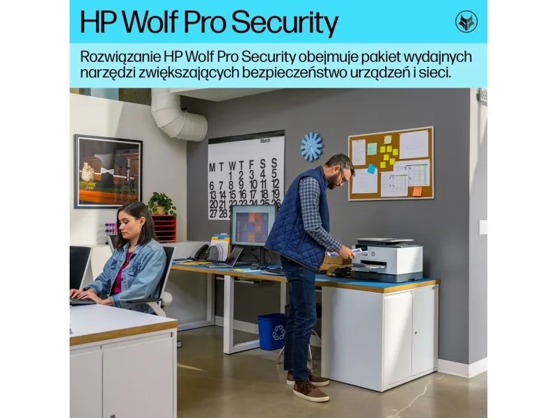 HP Officejet Pro 9130b All-in-One - Multifunktionsprinter - farve - blækprinter - Legal (216 x 356 mm) (original) - A4/Legal (medie) - op til 23 spm (kopiering) - op til 25 spm (udskriver) - 250 ark - 33.6 Kbps - USB 2.0, LAN, Wi-Fi(ac), USB vært - c
