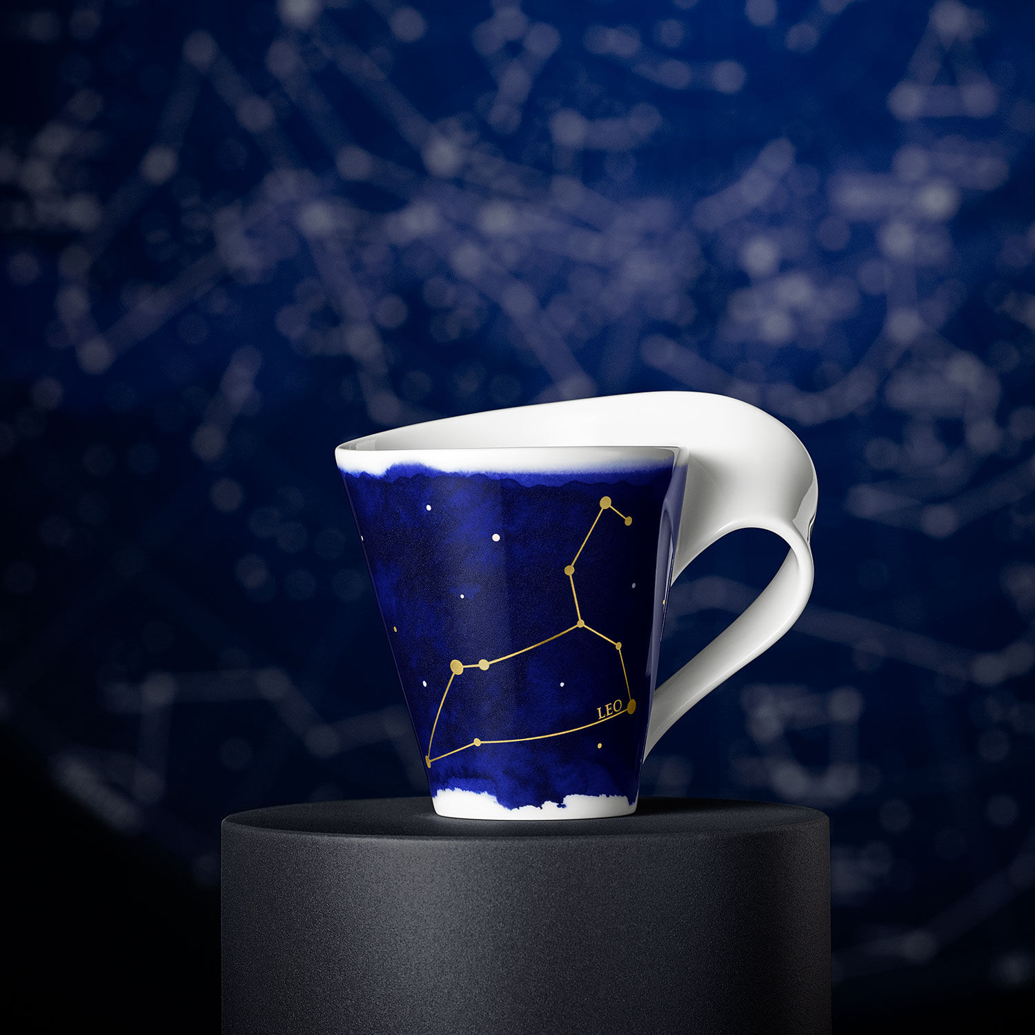NewWave Mug Multi-colored, 8.2 oz, Premium Porcelain