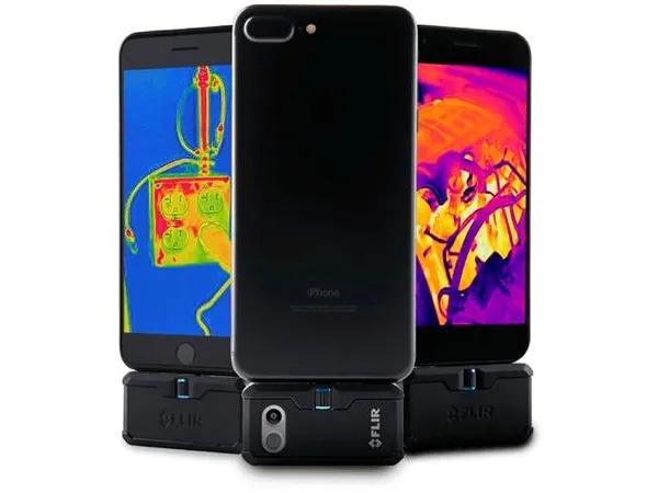 FLIR One Pro - iOS - Termisk og visuelt lys kamerakombomodul - kan sættes til smartphone