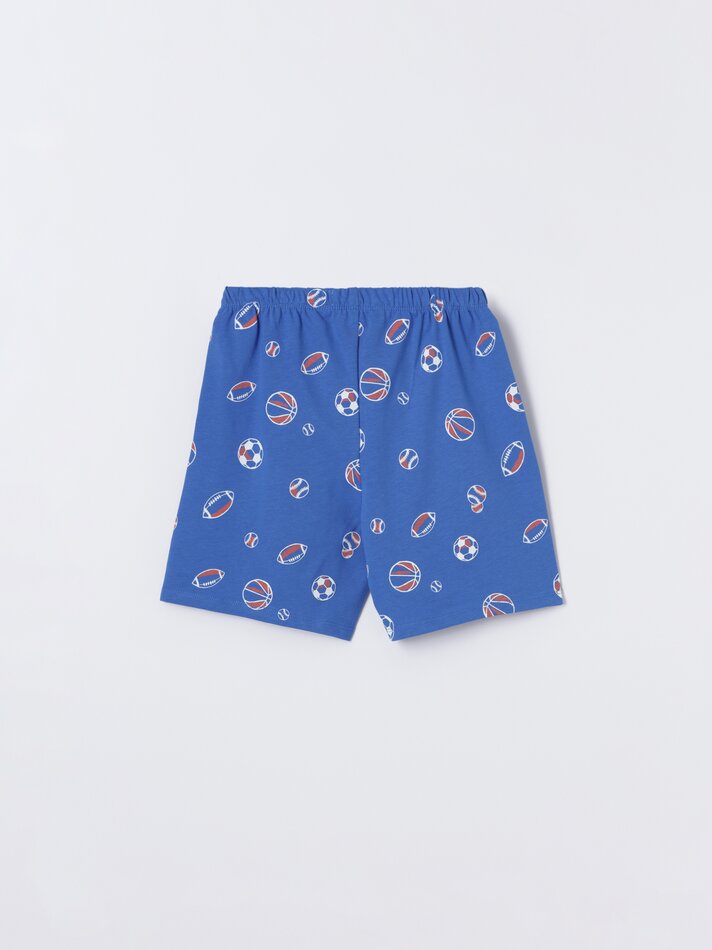 Conjunto de pijama estampado - Branco
