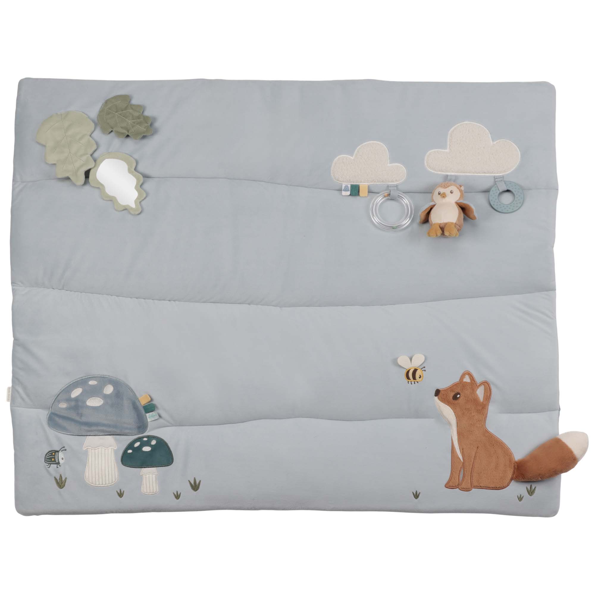 Little Dutch boxkleed Forest Friends blauw