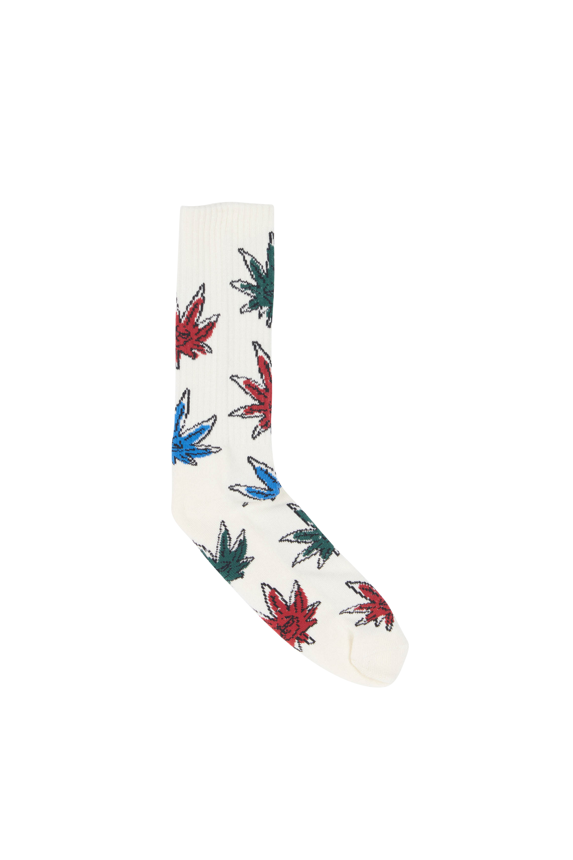 HUF Chaussettes LOWER CASE CREW Bleu