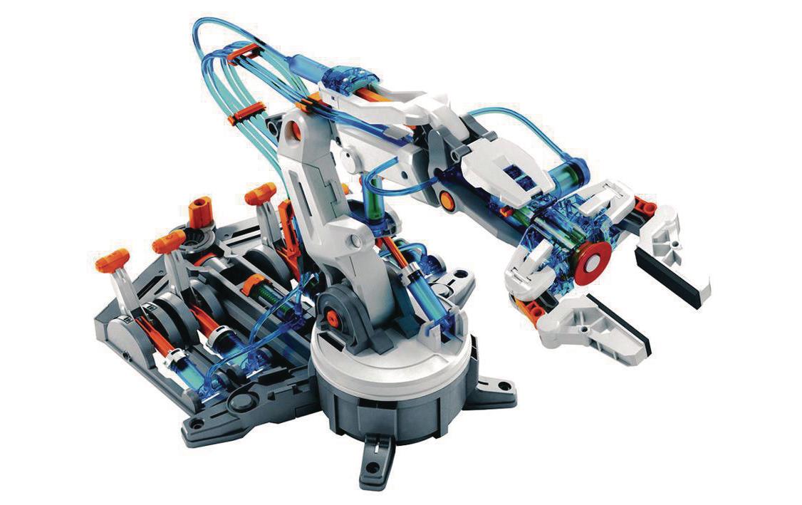 Roboterarm hydraulisch BausatzIdeal für den Einstieg in die Welt der Hydraulik