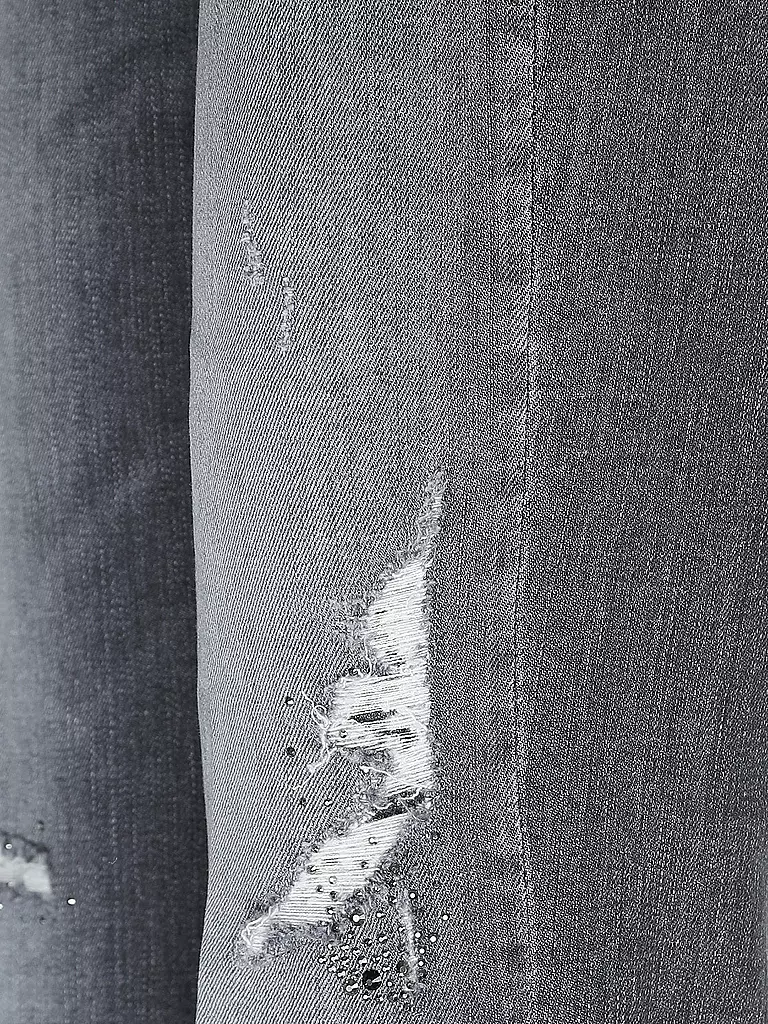 CAMBIO Jeans Flared PARIS EASY KICK  grau