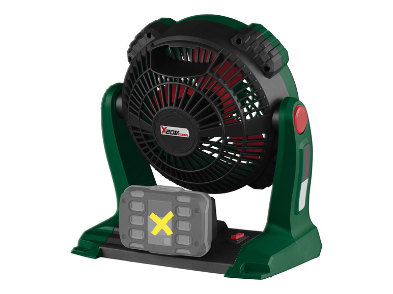 Accu-ventilator 20 V zonder accu en lader