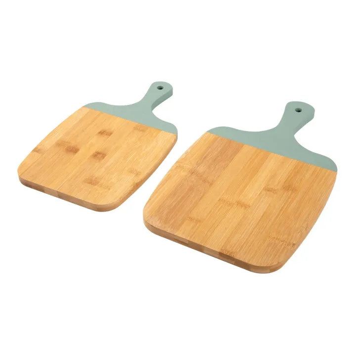 Present Time Planches à découper Gourmet - set de 2 | Vert d'eau
