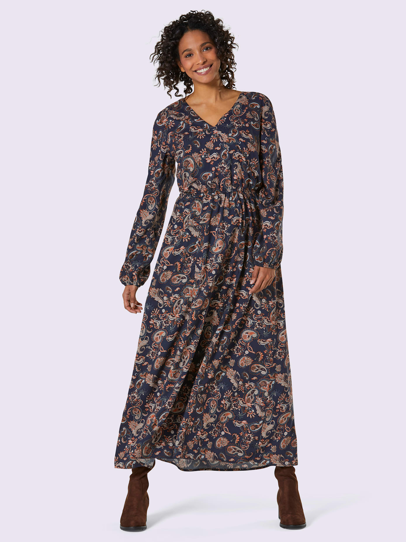Robe imprimée qualité tissée