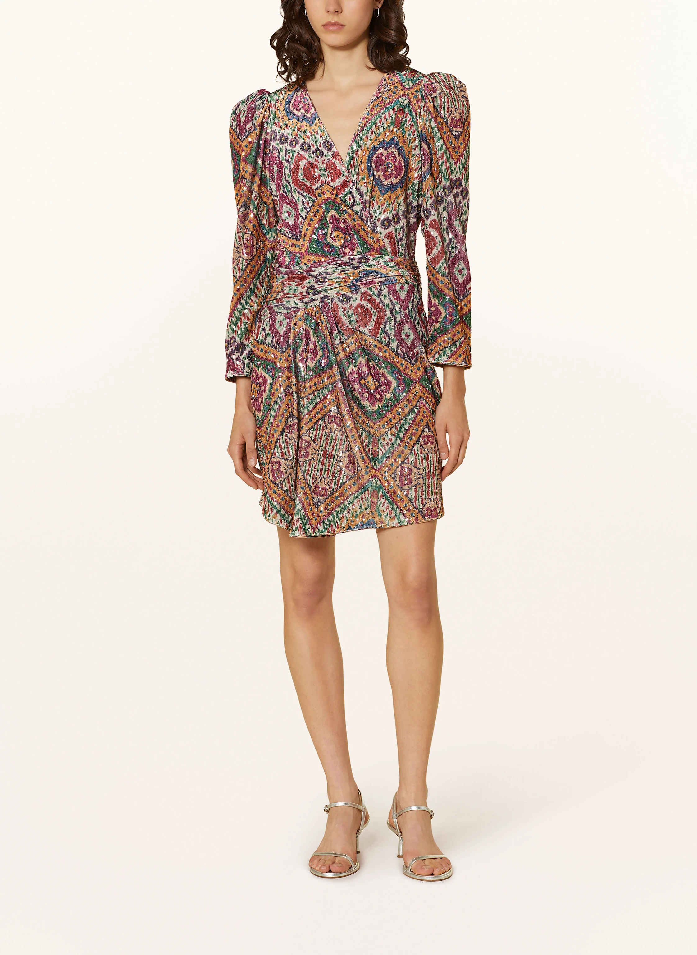 ba&sh Kleid TOLA mit Pailletten