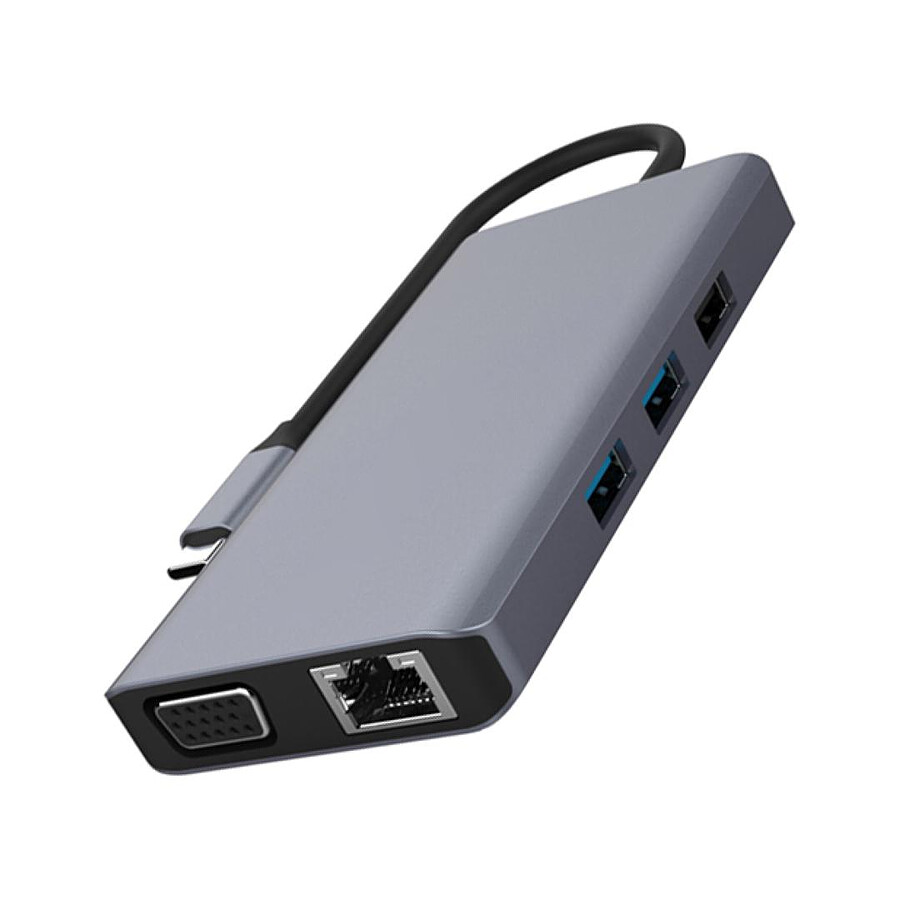 Akashi Hub USB Type-C 9-en-1
