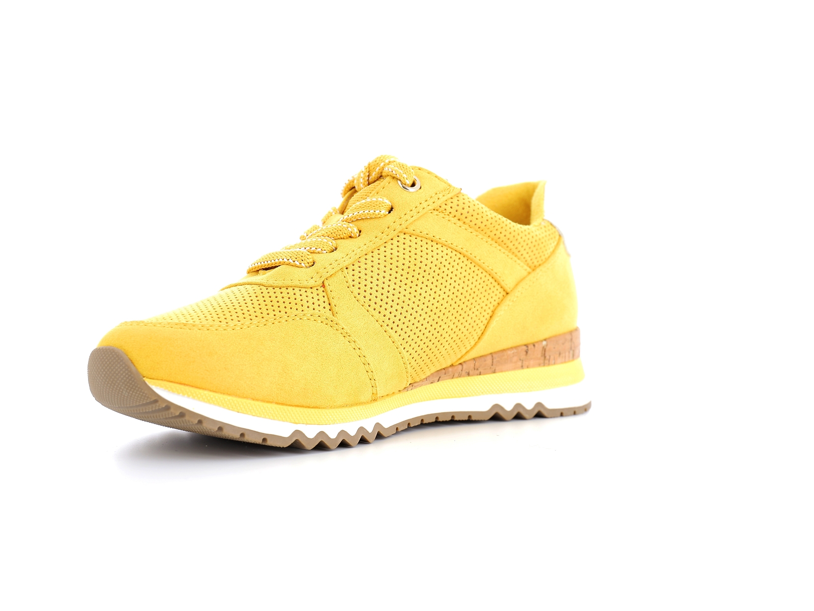 Marco tozzi-23781 Synthétique Jaune