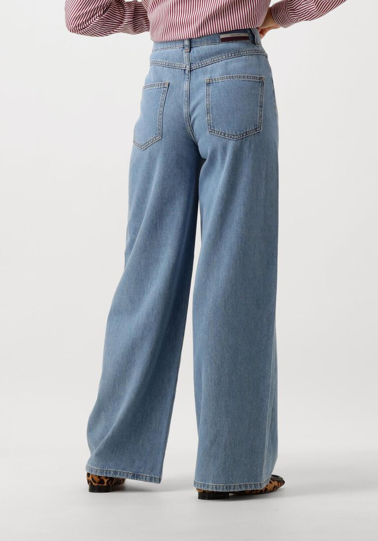 blauwe vanessa bruno wide jeans bilbao