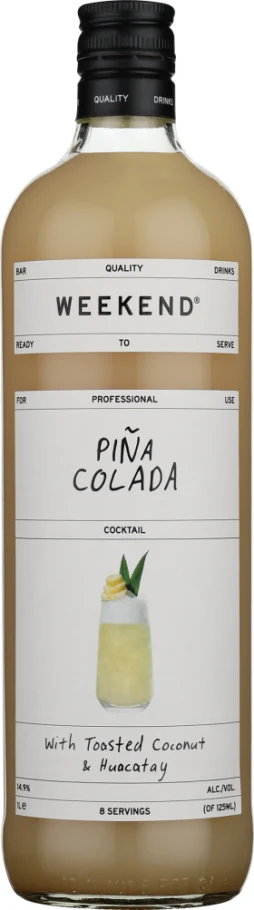 WEEKEND PINA COLADA 1LTR