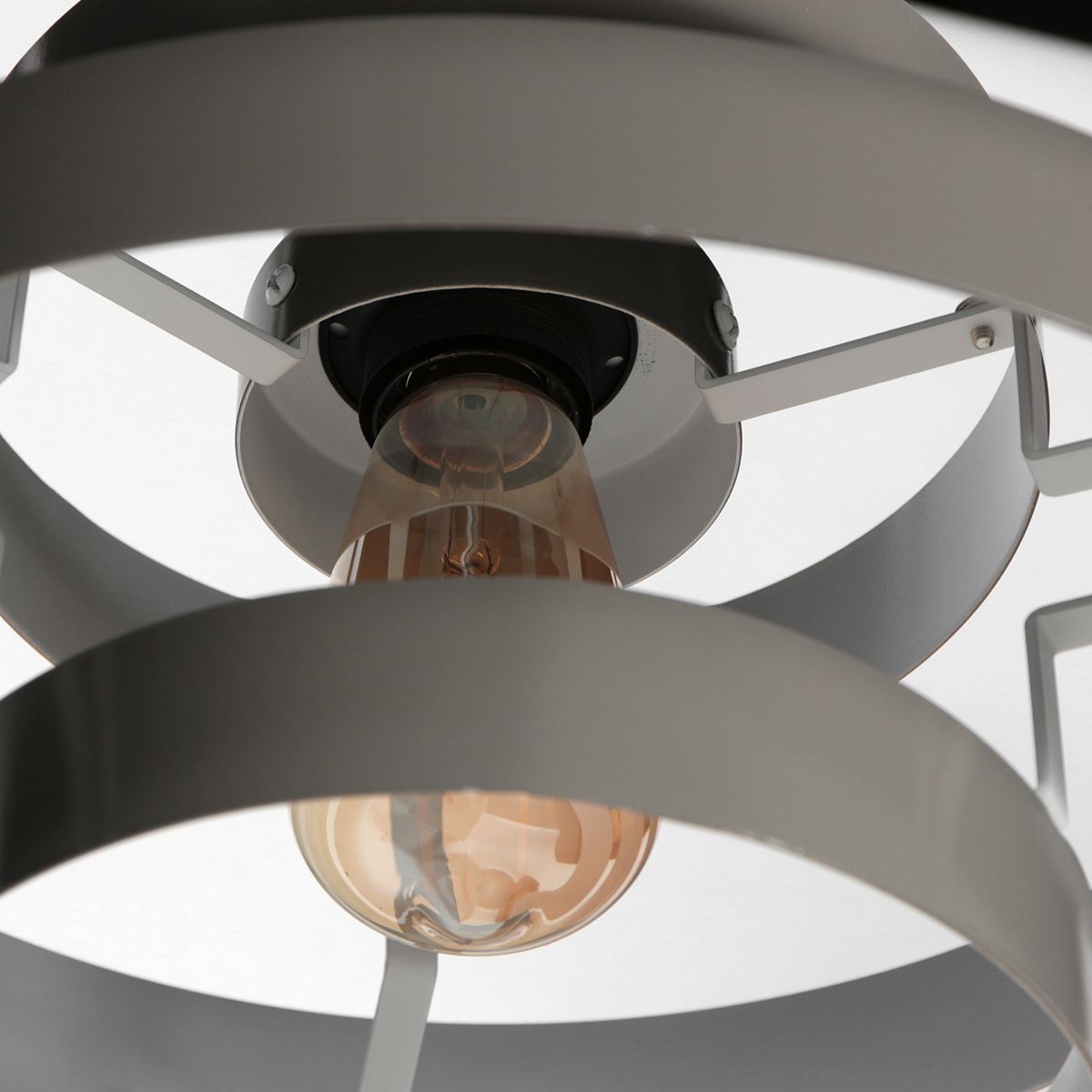 Retro hanglamp groen rond - Halo Cirque
