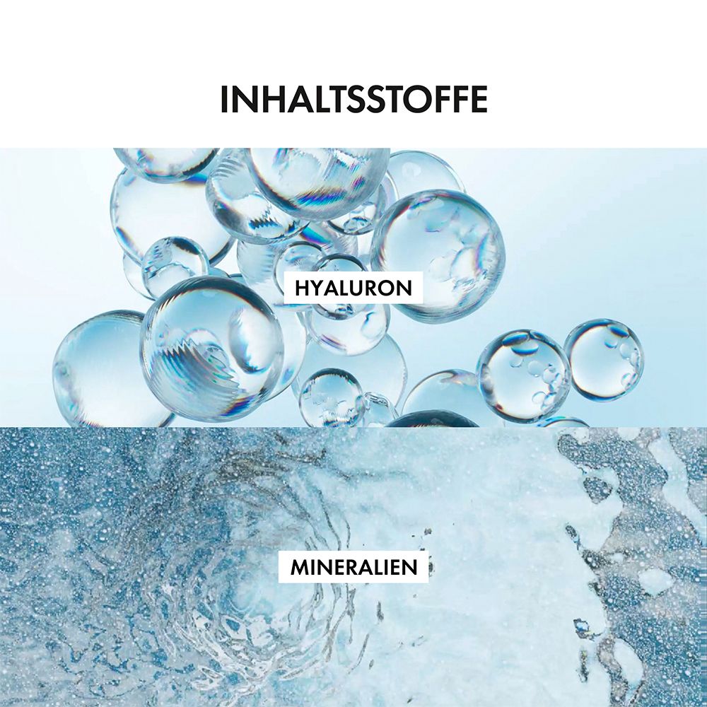 VICHY Minéral 89 Hyaluron-Boost mit Sofort-Effekt + Mineral 89 72h Cream 15ml GRATIS
