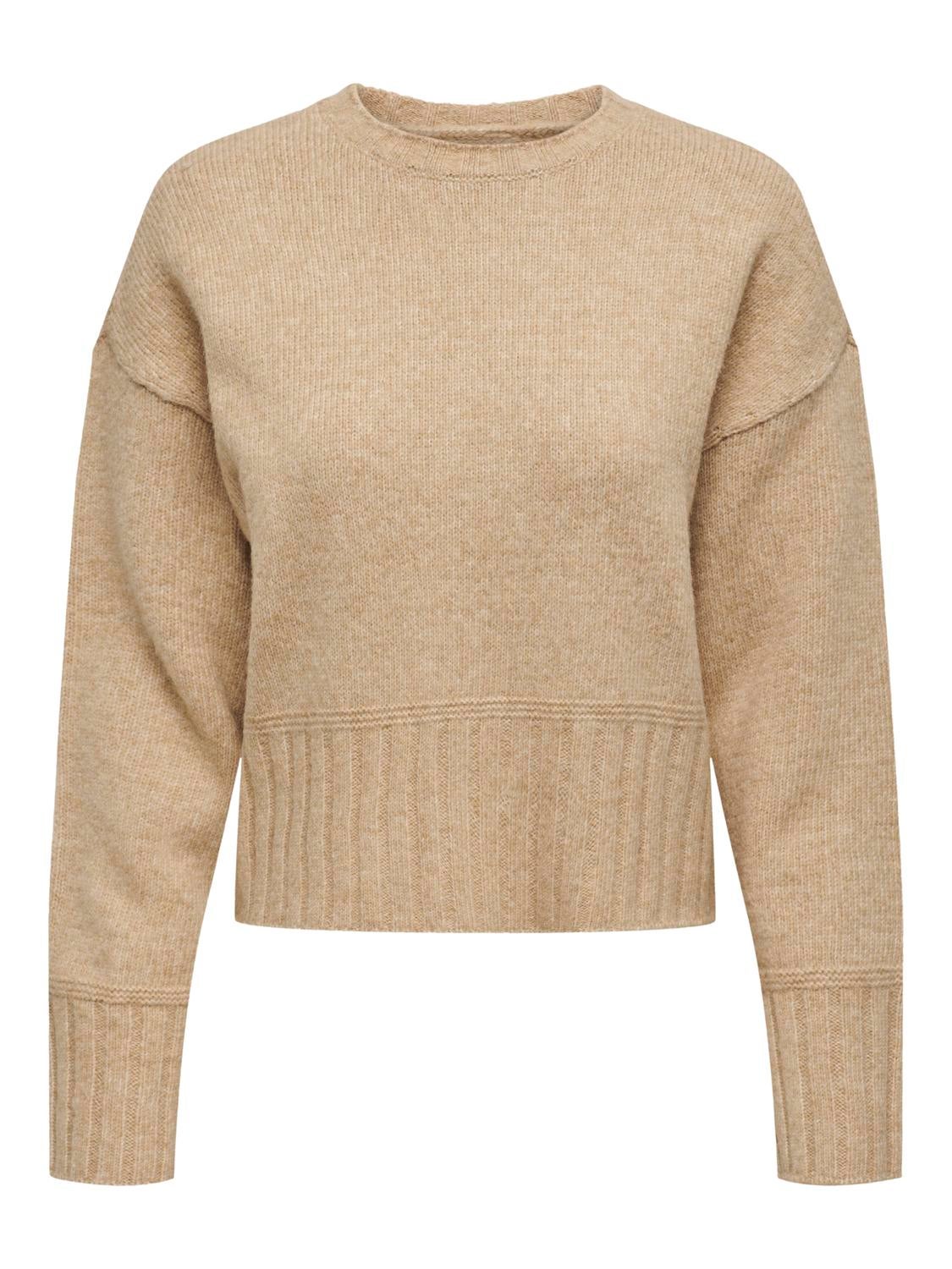 ONLALLIE Strickpullover Irish Cream