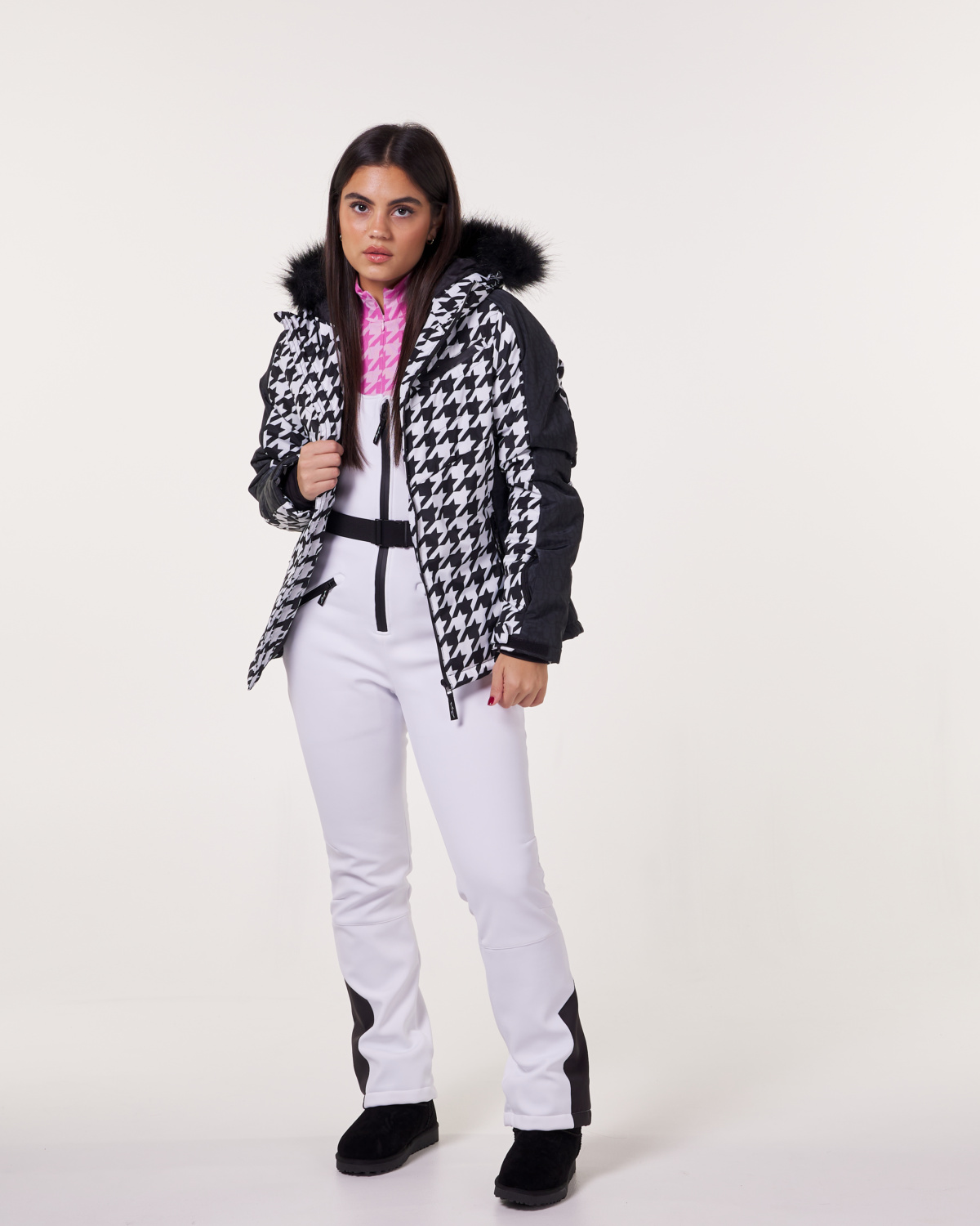 Bumpro Whistler Softshell Ski Pants White