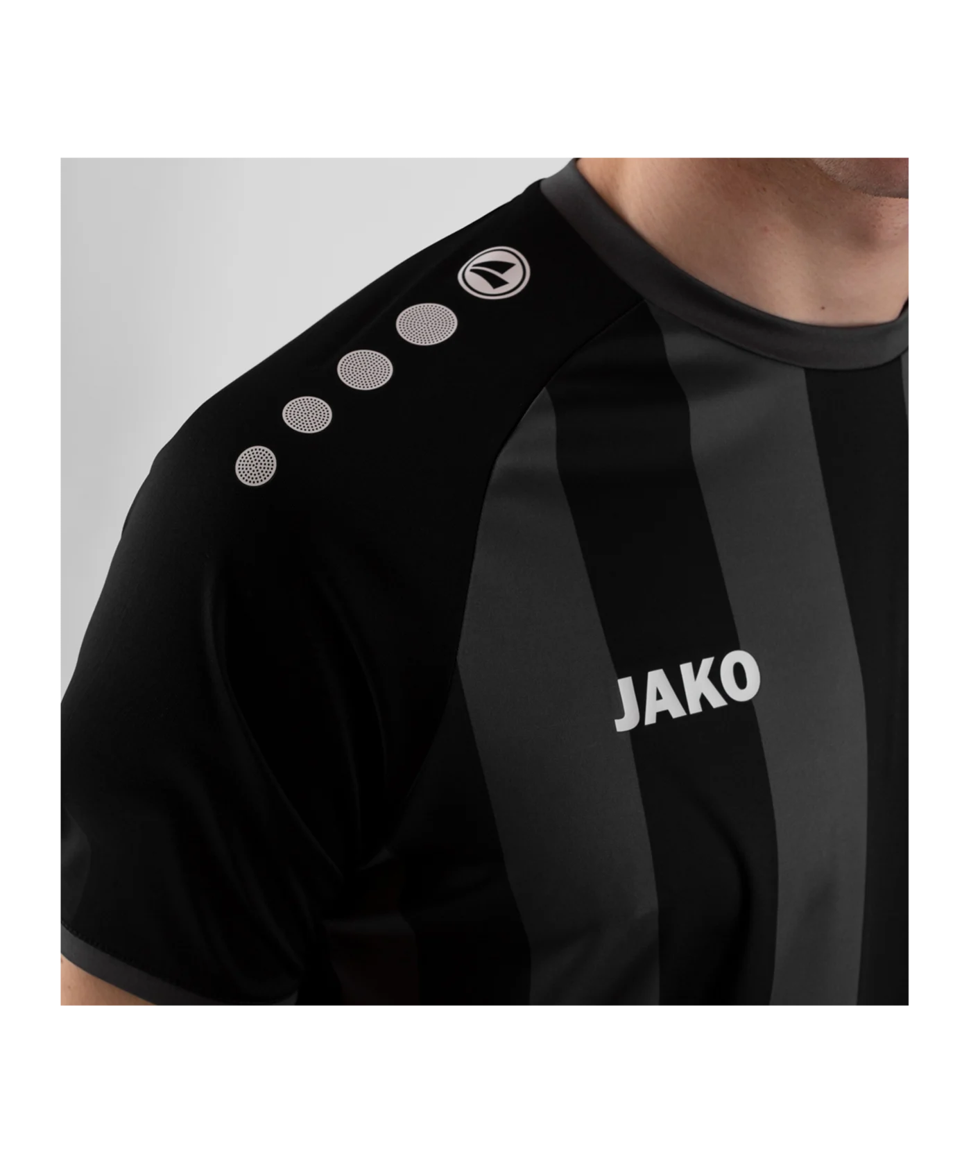 JAKO Inter Trikot Schwarz Grau F801