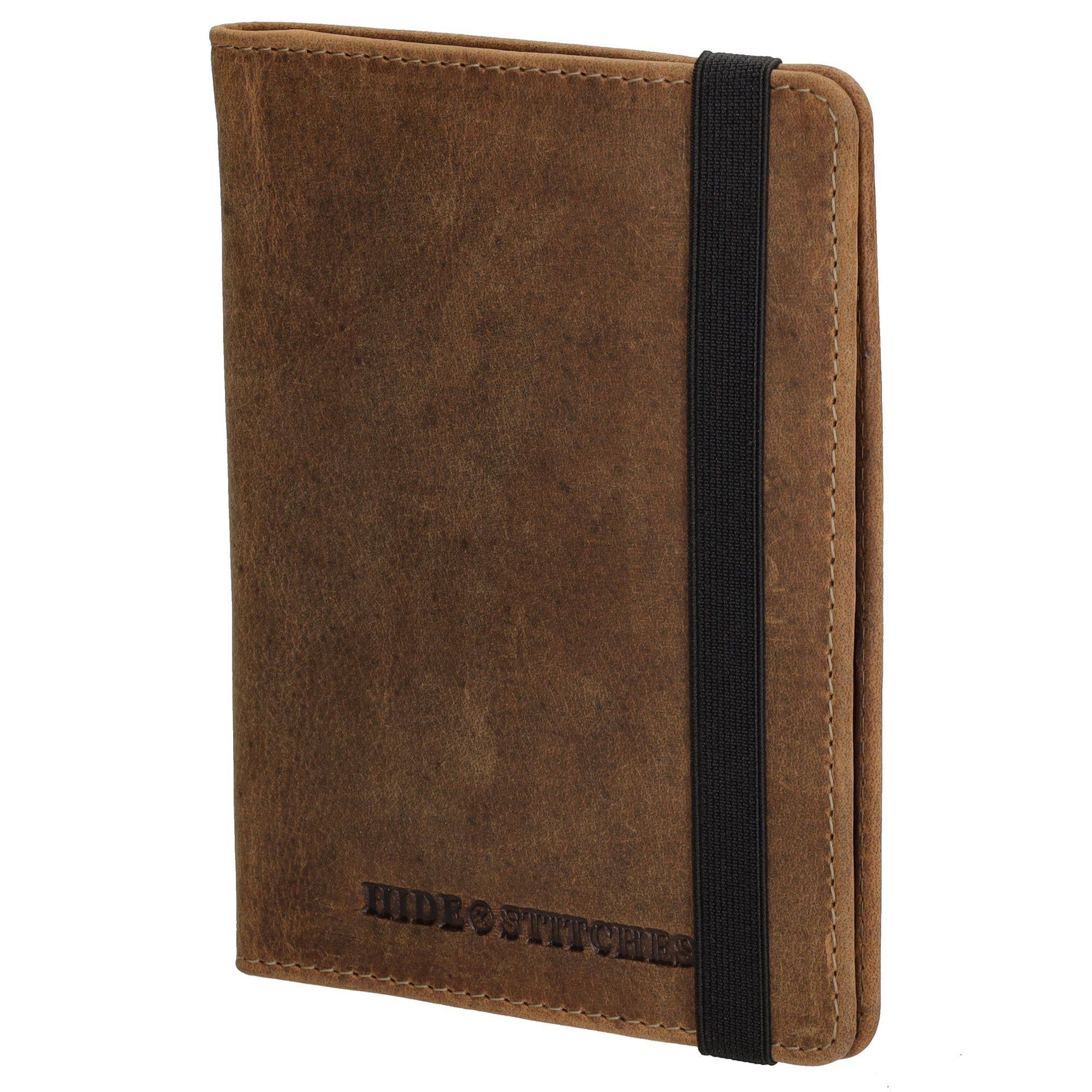 Hide & Stitches Idaho Paspoort Etui Bruin