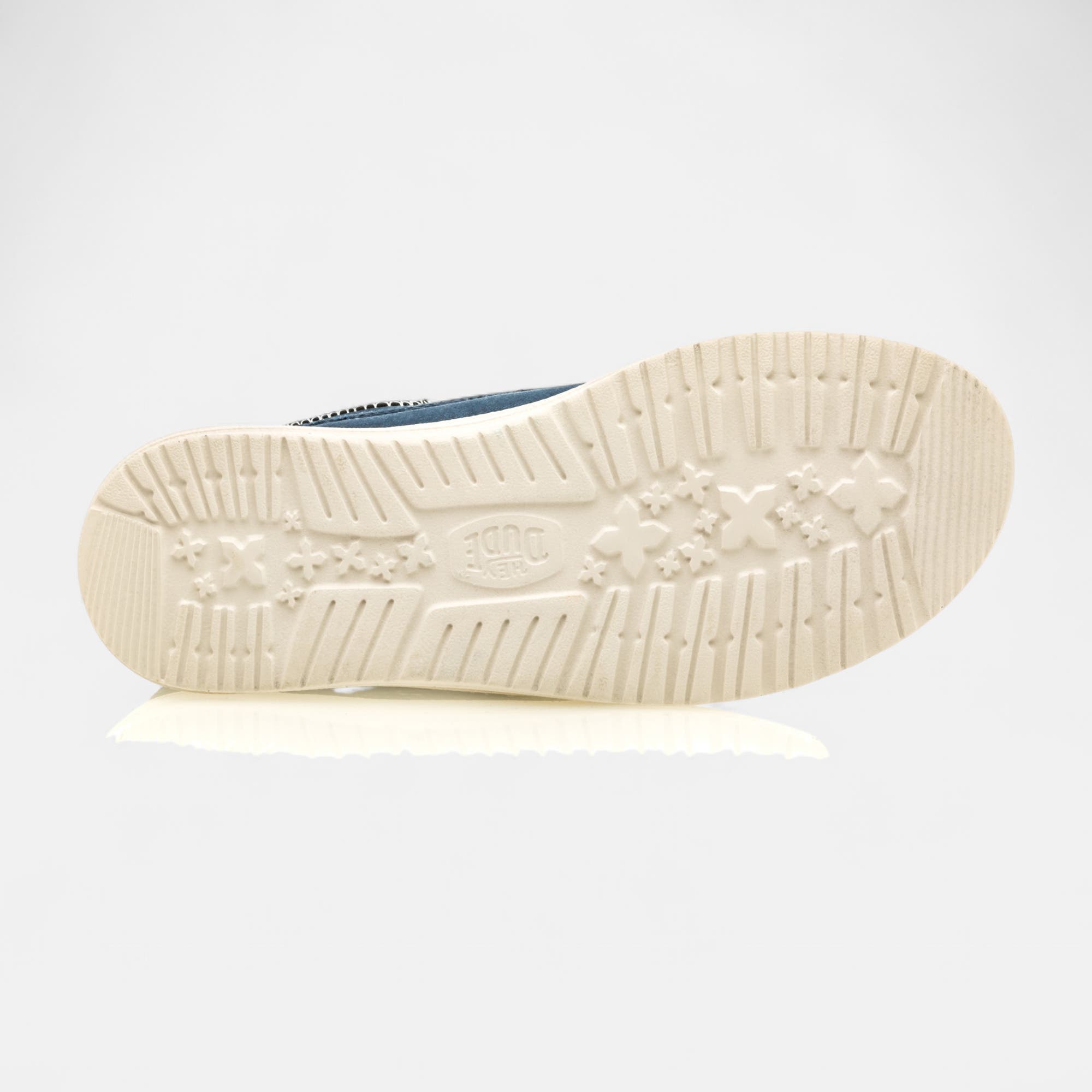 Baskets en toile Homme bleu
