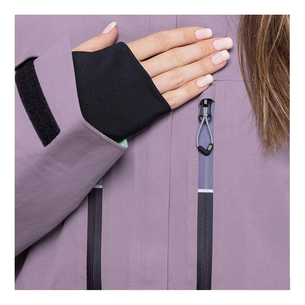 686 SKYLINE SHELL GTX - Veste snow Femme dusty orchid