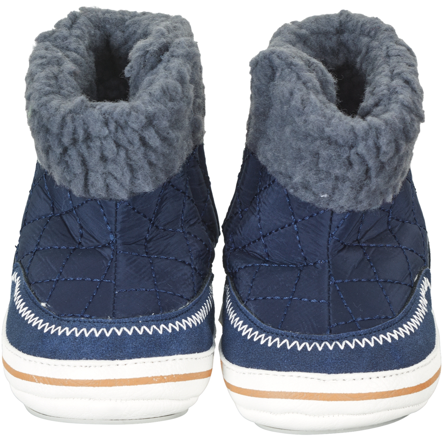 Sterntaler Babyschuh Steppmuster marine