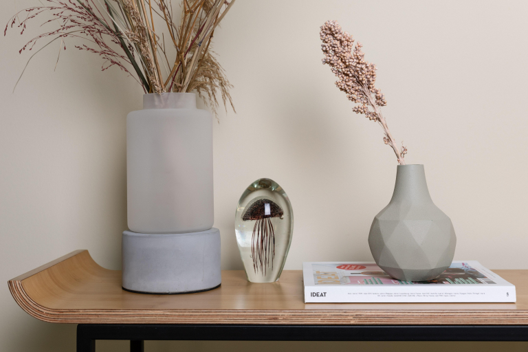 Zuiver Bloom vaas ivory