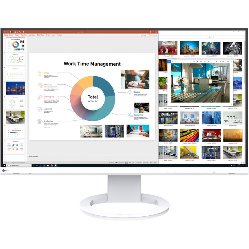 Eizo Monitor FlexScan EV2760-Swiss Edition, weiss, 27 '', 2560 x 1440 px