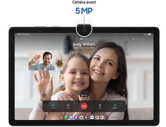 SAMSUNG - Tablette Galaxy Tab A11+ 128Go WiFi gris-SM-X230NZAREUB